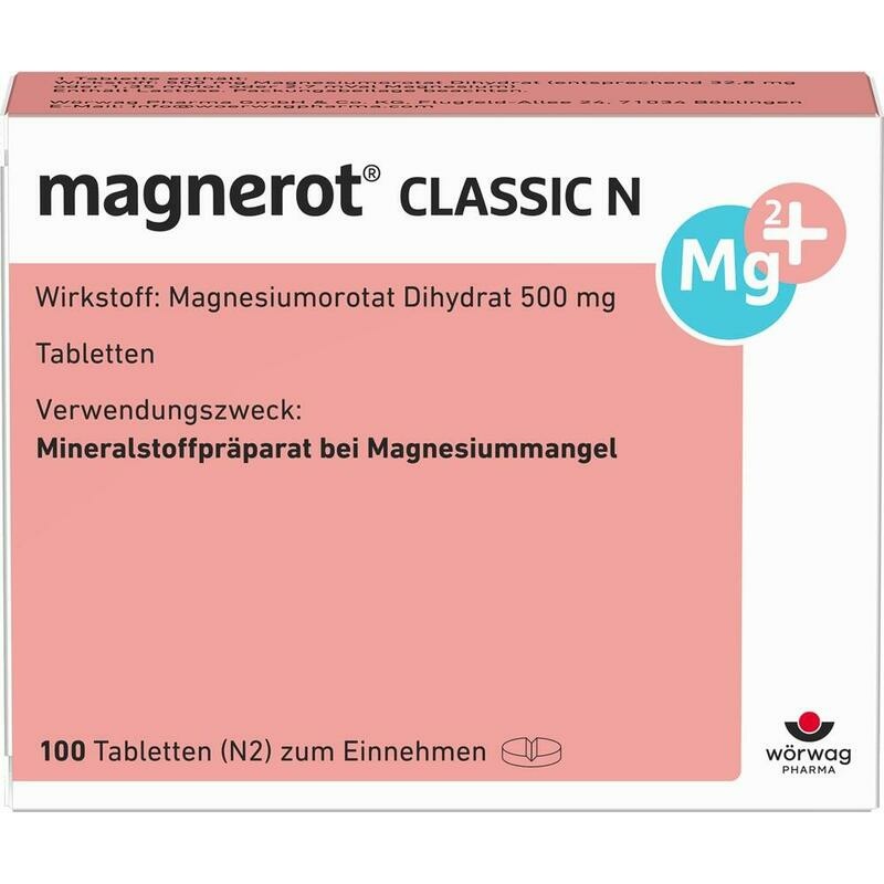 MAGNEROT CLASSIC N Tabletten