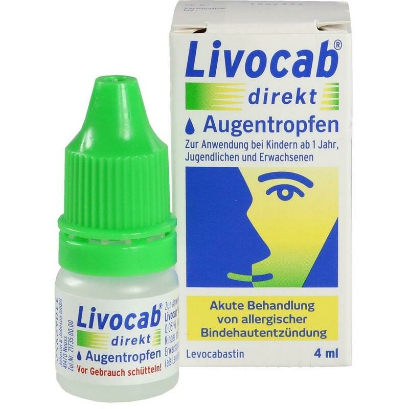 LIVOCAB direkt Augentropfen