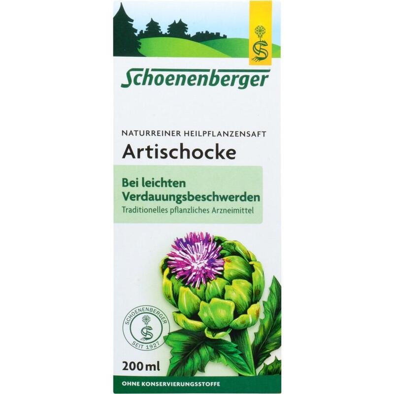 ARTISCHOCKENSAFT Schoenenberger