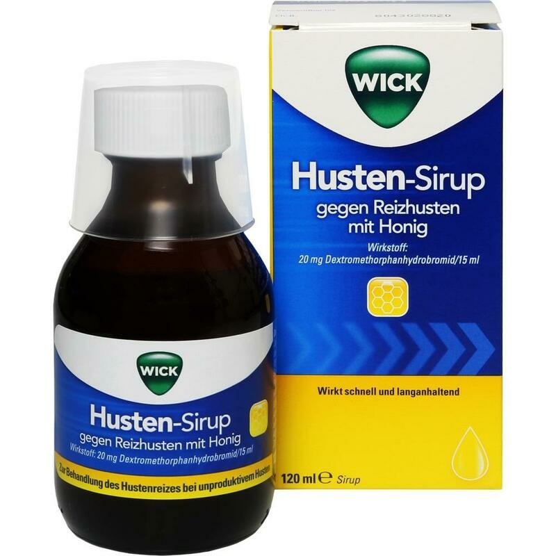 WICK Husten-Sirup gegen Reizhusten mit Honig