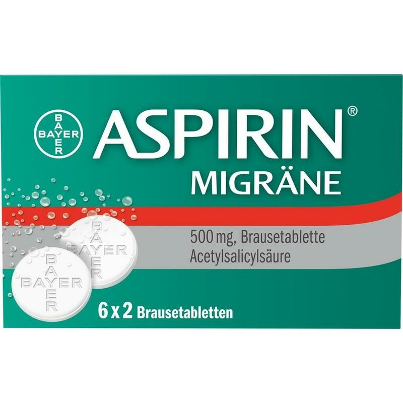 ASPIRIN MIGRÄNE 500 mg Brausetabletten