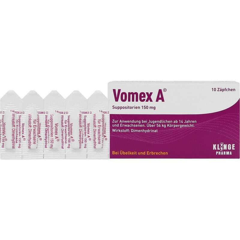 VOMEX A 150 mg Suppositorien