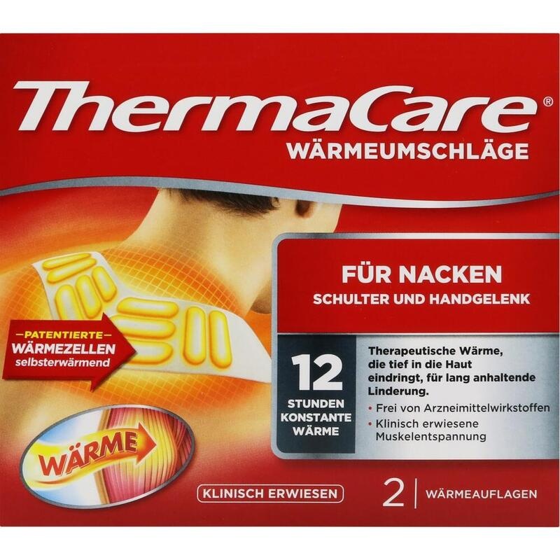 THERMACARE Nacken/Schulter Auflagen z.Schmerzlind.