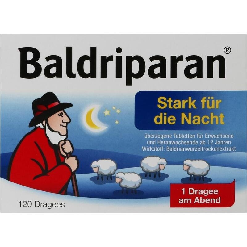 BALDRIPARAN Stark für die Nacht überzogene Tab.