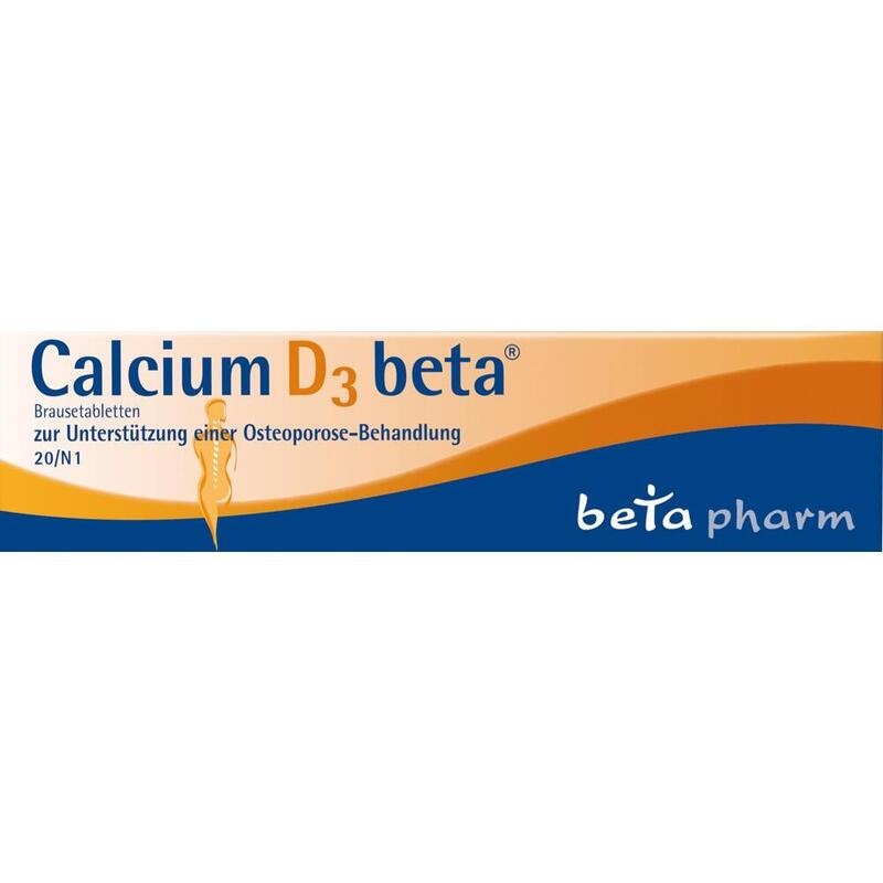 CALCIUM D3 beta Brausetabletten