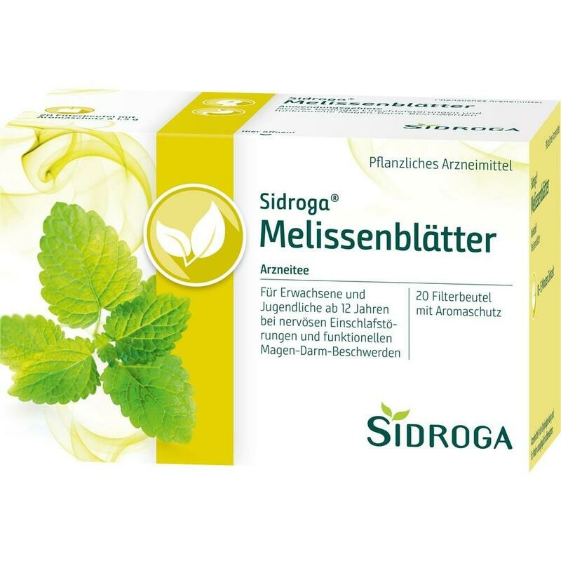 SIDROGA Melissenblätter Tee Filterbeutel