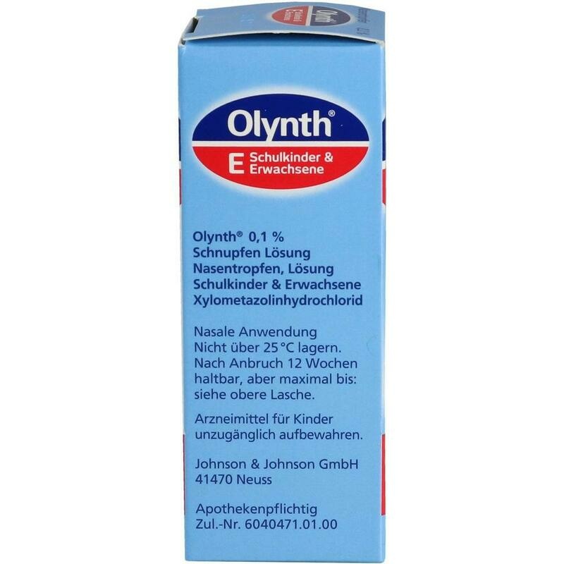OLYNTH 0,1% für Erwachsene Nasentropfen