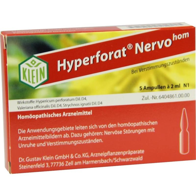 HYPERFORAT Nervohom Injektionslösung
