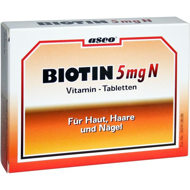 BIOTIN 5 mg N Tabletten