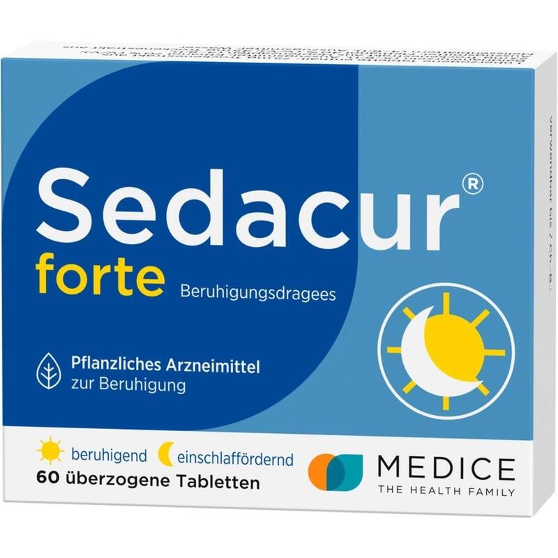 SEDACUR forte Beruhigungsdragees