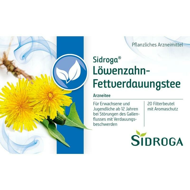 SIDROGA Löwenzahn Tee Filterbeutel