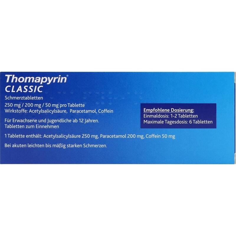 THOMAPYRIN CLASSIC Schmerztabletten