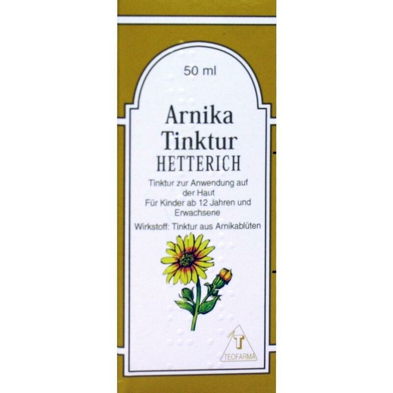 ARNIKATINKTUR Hetterich