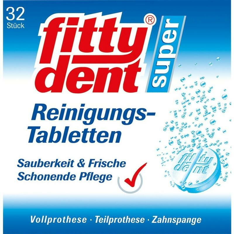 FITTYDENT super Reinigungstabletten