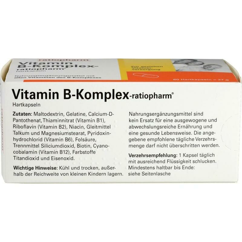 VITAMIN B-KOMPLEX-ratiopharm Kapseln