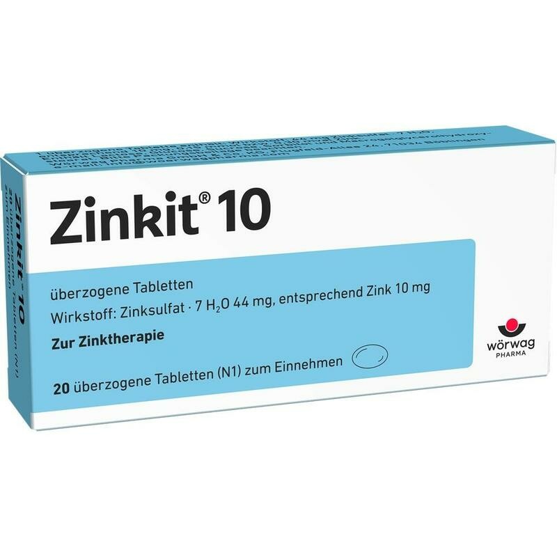 ZINKIT 10 überzogene Tabletten