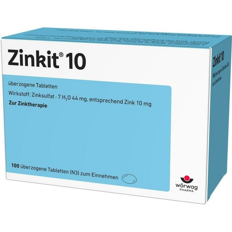ZINKIT 10 überzogene Tabletten