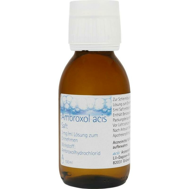AMBROXOL acis Saft