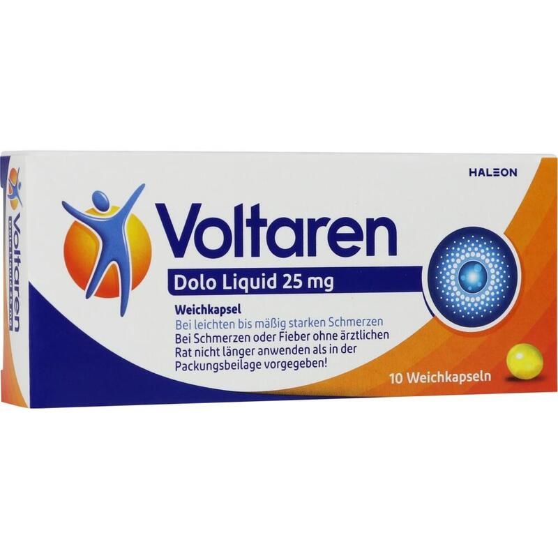 VOLTAREN Dolo Liquid 25 mg Weichkapseln