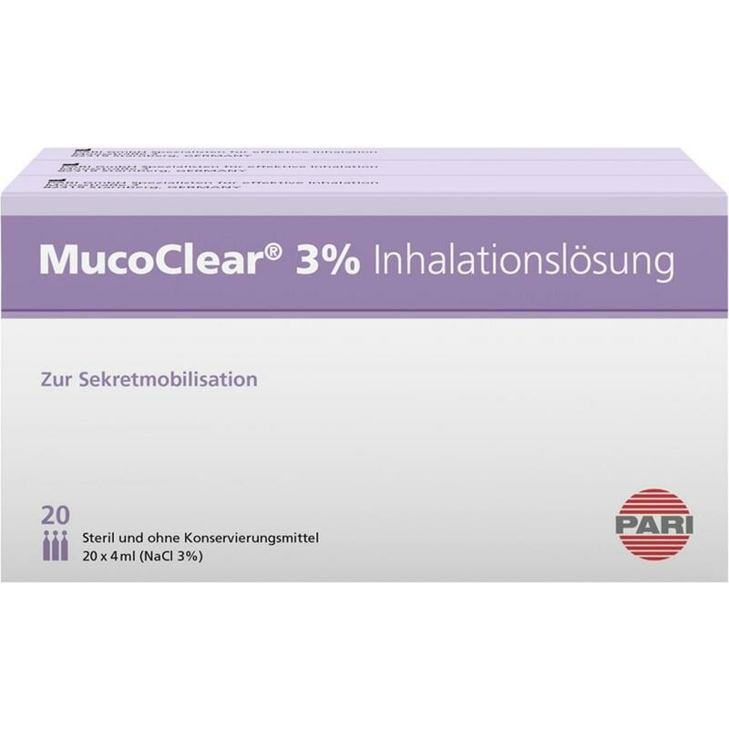 MUCOCLEAR 3% NaCl Inhalationslösung