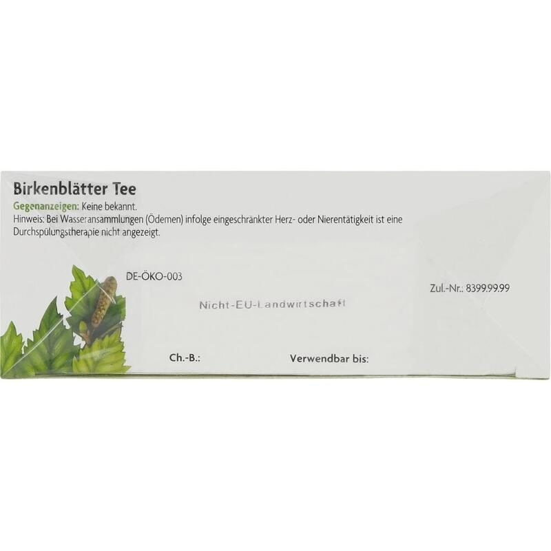 BIRKENBLÄTTER Arzneitee Betulae folium Bio Salus