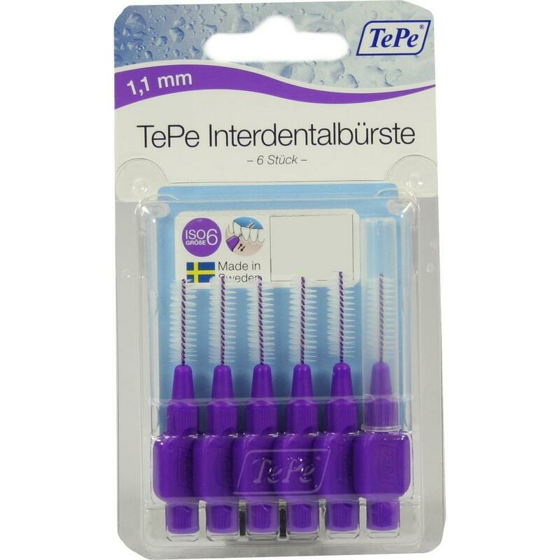TEPE Interdentalbürste 1,1mm lila