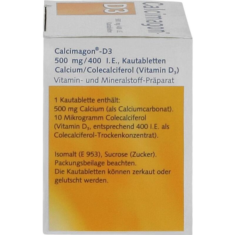 CALCIMAGON D3 Kautabletten
