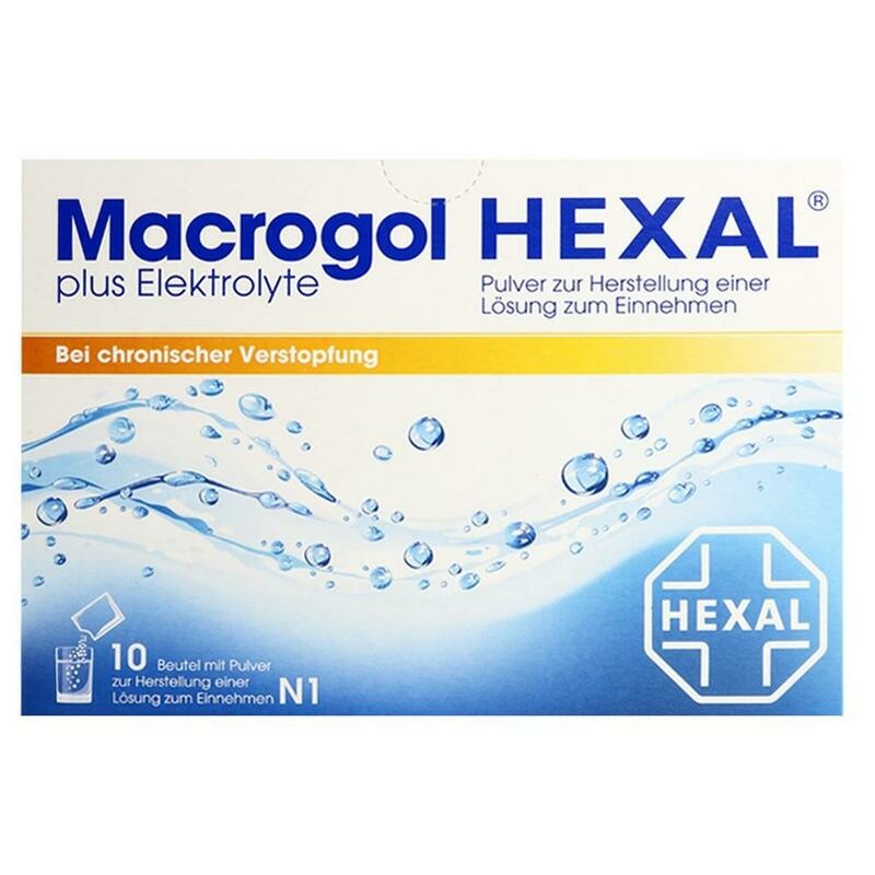 MACROGOL HEXAL plus Elektrolyte Plv.z.H.e.L.z.E.