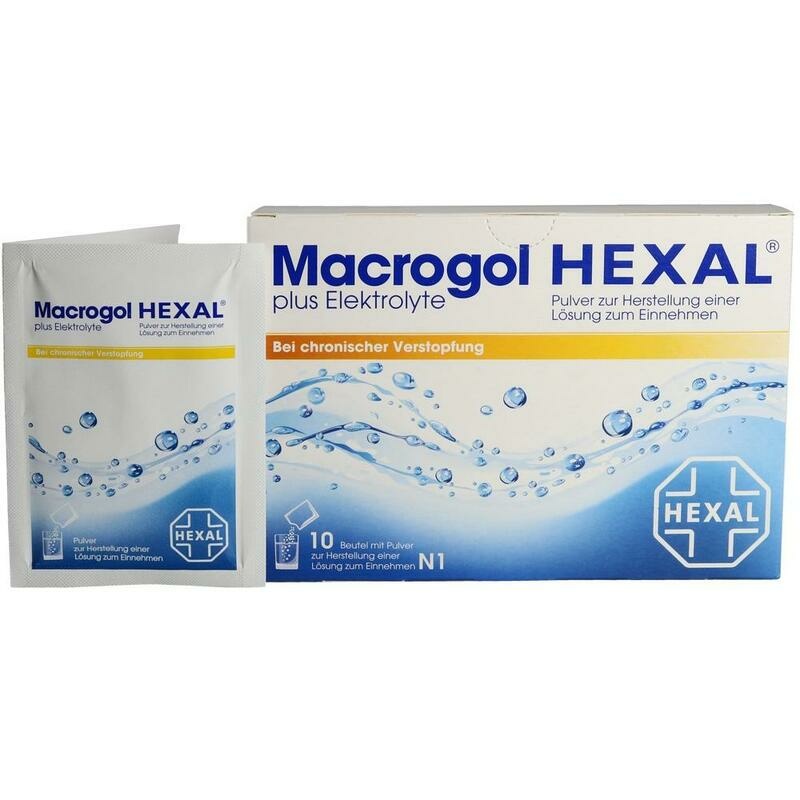 MACROGOL HEXAL plus Elektrolyte Plv.z.H.e.L.z.E.