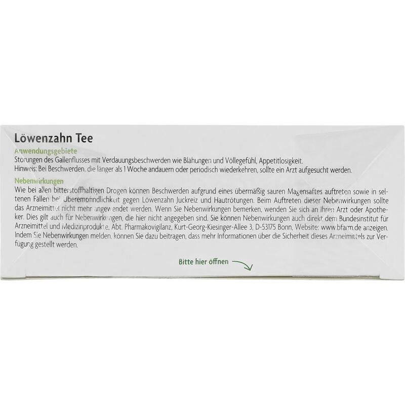 LÖWENZAHN ARZNEITEE Taraxaci rad.c.herb.Bio Salus