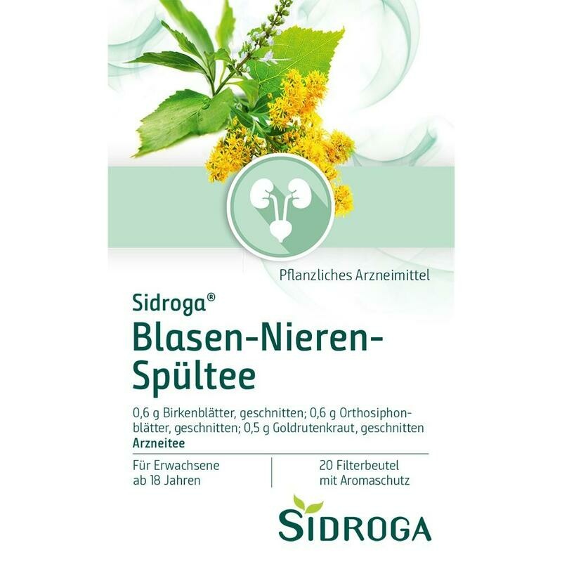 SIDROGA Blasen-Nieren-Spültee Filterbeutel