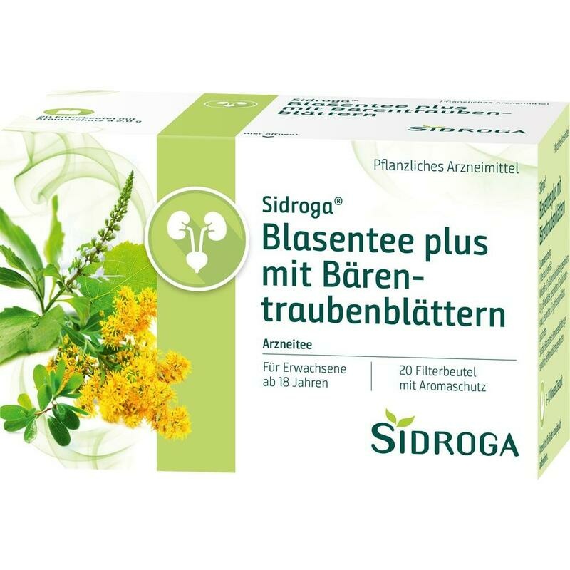 SIDROGA Blasentee plus mit Bärentraubenblättern