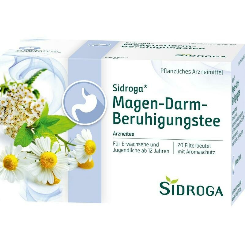 SIDROGA Magen-Darm-Beruhigungstee Filterbeutel