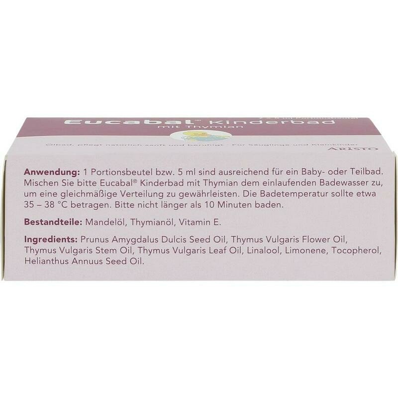 EUCABAL Kinderbad mit Thymian