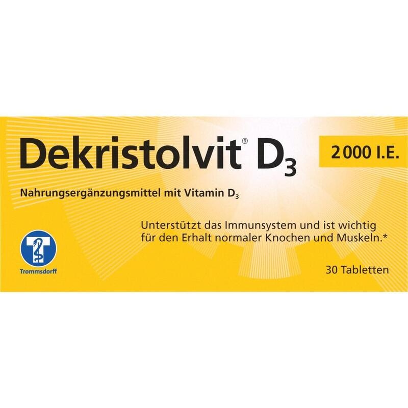 DEKRISTOLVIT D3 2000 I.E. Tabletten