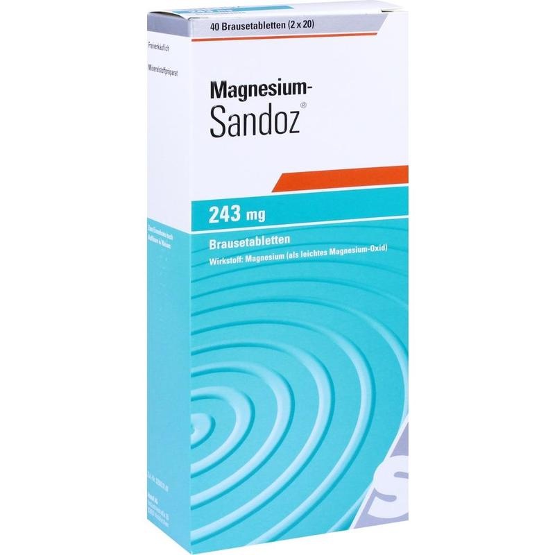 MAGNESIUM SANDOZ 243 mg Brausetabletten