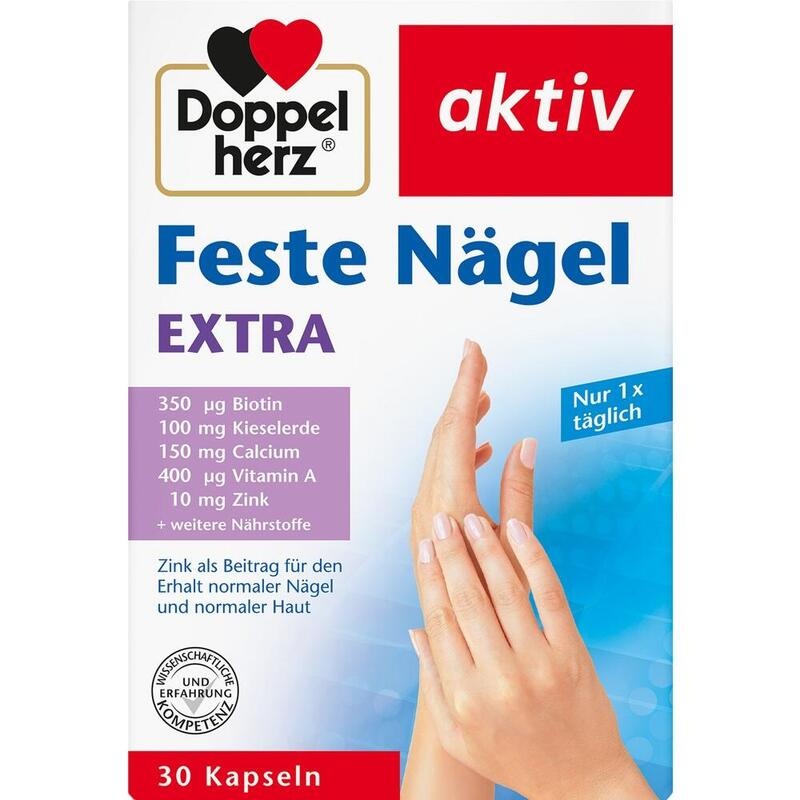 DOPPELHERZ Feste Nägel Extra Kapseln