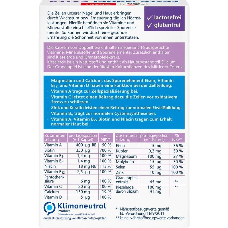 DOPPELHERZ Feste Nägel Extra Kapseln