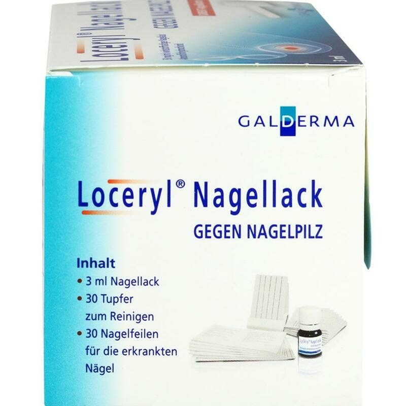 LOCERYL Nagellack gegen Nagelpilz DIREKT-Applikat.