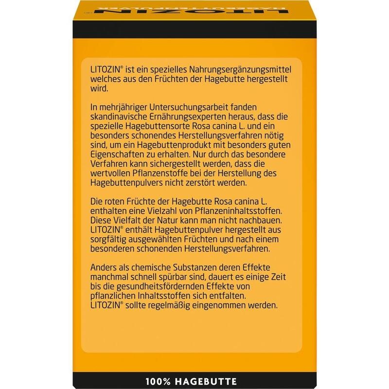 LITOZIN Hagebuttenpulver