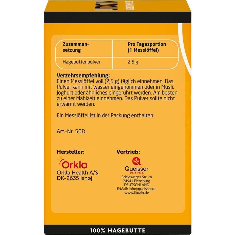 LITOZIN Hagebuttenpulver