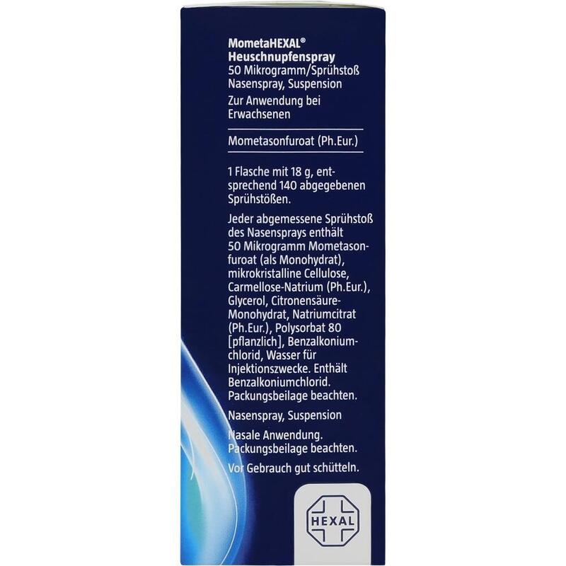 MOMETAHEXAL Heuschnupfenspray 50μg/Spr.140 Spr.St
