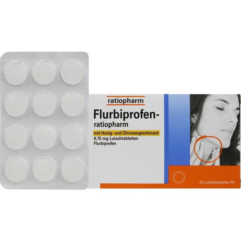 FLURBIPROFEN-ratio.m.Honig-u.Zitroneng.8,75mg Lut.