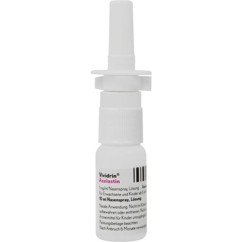 VIVIDRIN Azelastin 1 mg/ml Nasenspray Lösung
