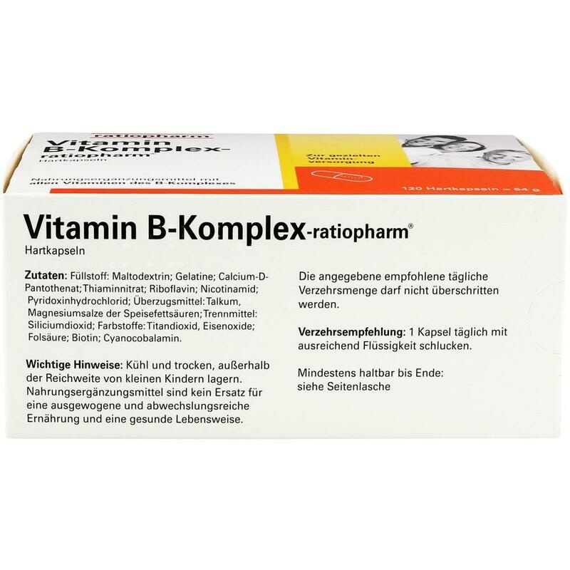 VITAMIN B-KOMPLEX-ratiopharm Kapseln
