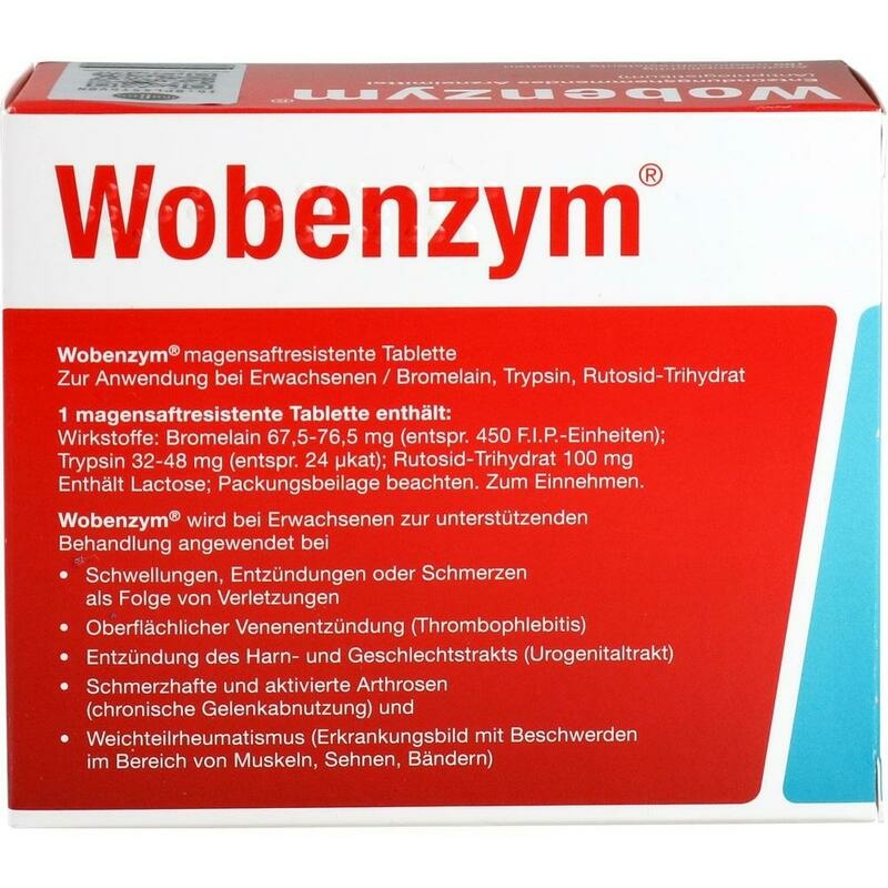 WOBENZYM magensaftresistente Tabletten