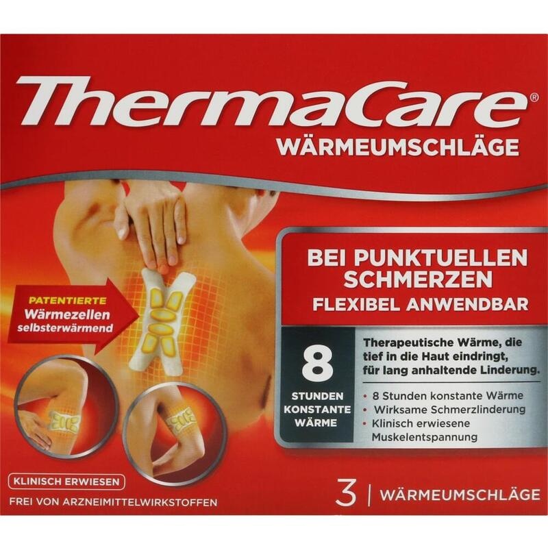 THERMACARE bei punktuellen Schmerzen