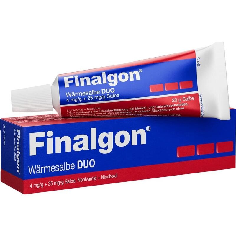 FINALGON Wärmesalbe DUO 4 mg/g + 25 mg/g