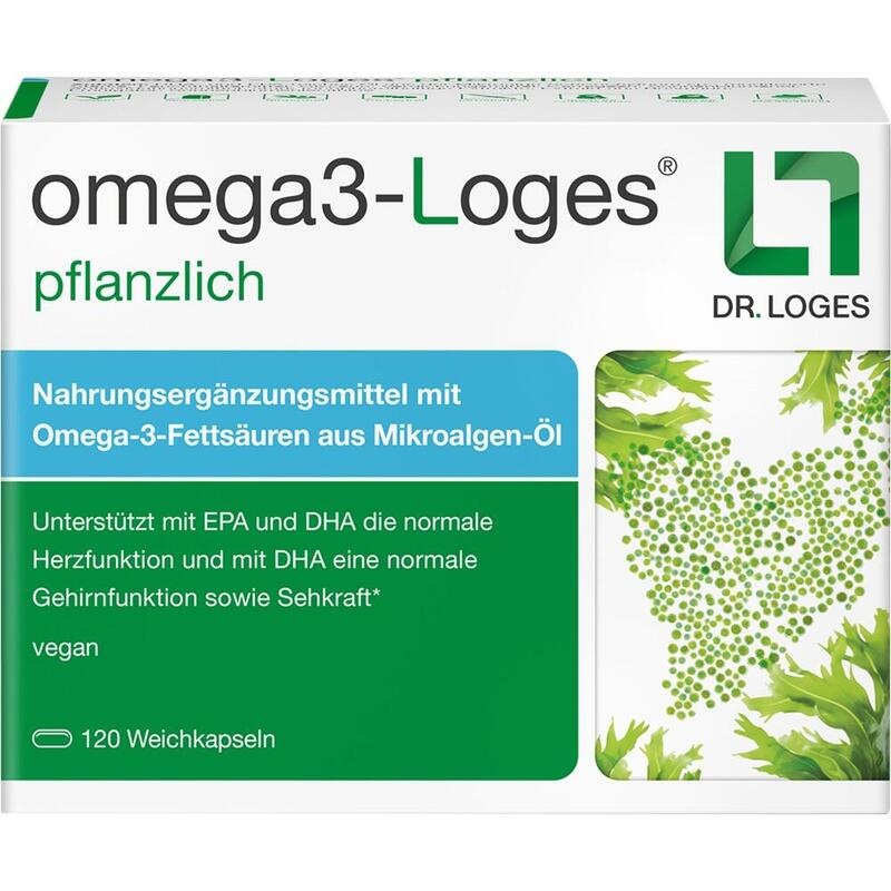 OMEGA3-LOGES pflanzlich Kapseln