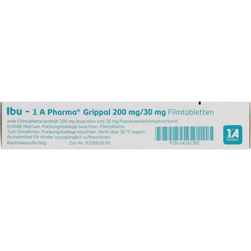 IBU-1A Pharma Grippal 200 mg/30 mg Filmtabletten